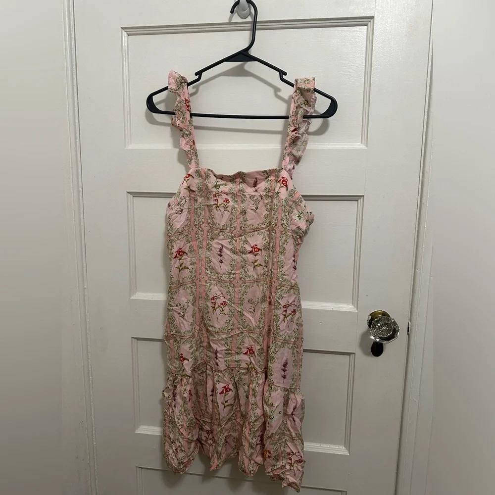 Floral Pink Dress - Picture 1 of 6
